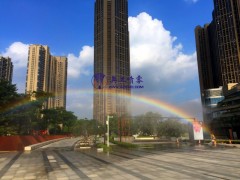 人造彩虹景觀噴霧系統設備