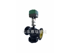 單座電動調節閥，供熱系統蒸汽溫控閥