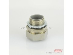 銅鍍鎳六角外螺紋直接頭NPT3/4-NPT2